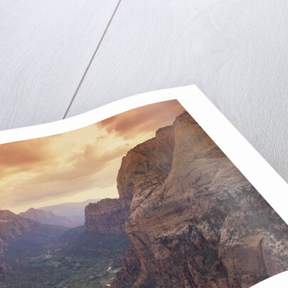 Steep Valley by Anonymous