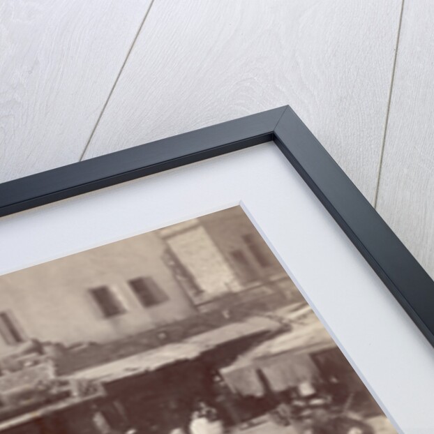 Busy Bazaar in Jaffa by Anonymous