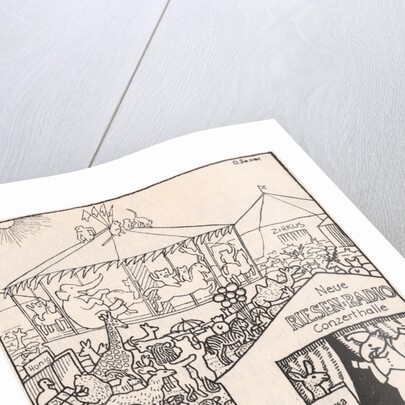 Illustration of a Circus Scene by Ernst Kreidolf