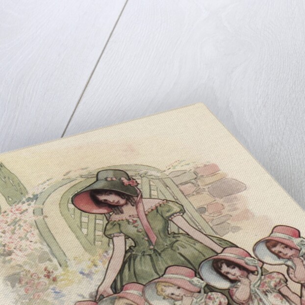 Mistress Mary Illustration by Fanny Cory