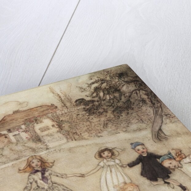 Ring-A-Ring-A-Roses Illustration by Arthur Rackham