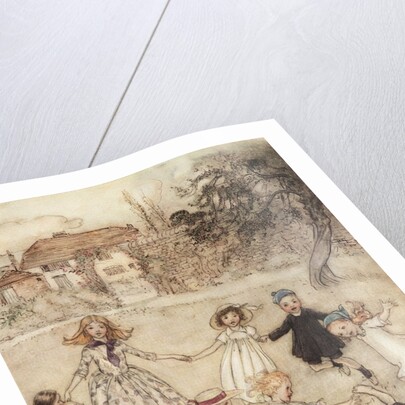Ring-A-Ring-A-Roses Illustration by Arthur Rackham