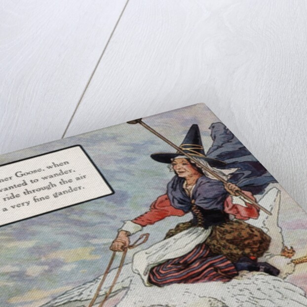 Old Mother Goose Illustration by Frederick Richardson