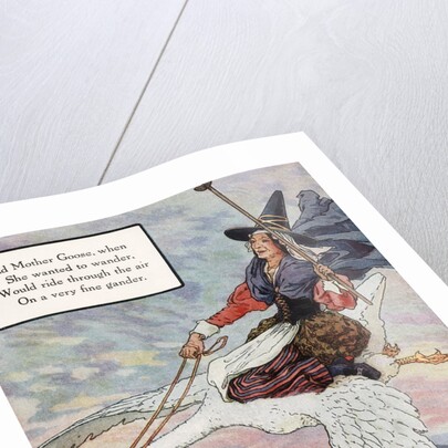 Old Mother Goose Illustration by Frederick Richardson