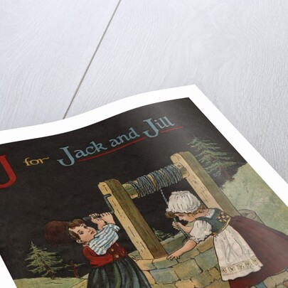 J for Jack and Jill Illustration by Anonymous