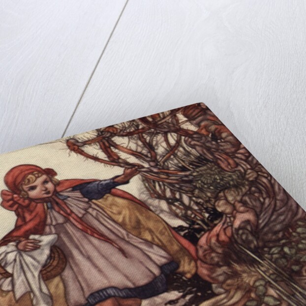 Little Red Riding Hood Illustration by Charles Robinson