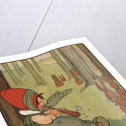 Tom, Tom the Piper's Son Illustration by Mabel Lucie Attwell