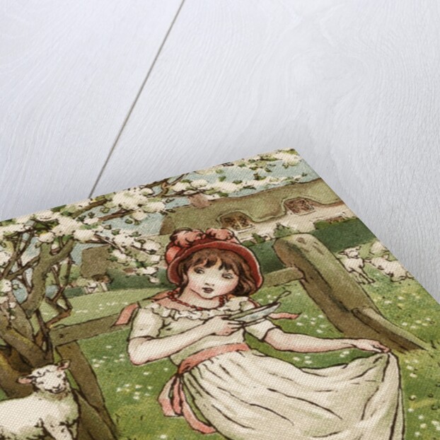 Little Miss Muffet Illustration by Kate Greenaway