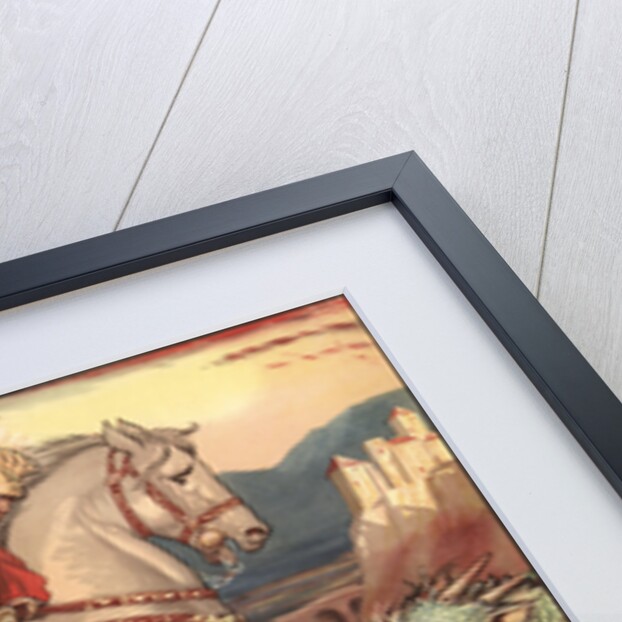 St. George and the Dragon Illustration by Anonymous