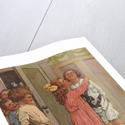 Post Office Illustration by Clara M. Burd