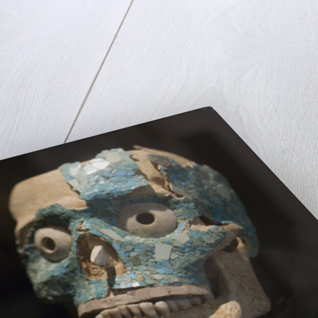 Aztec Skull Mask by Anonymous