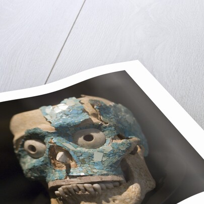 Aztec Skull Mask by Anonymous