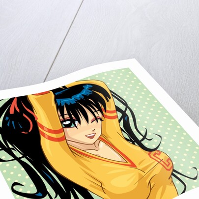 Anime Cheerleader by Anonymous