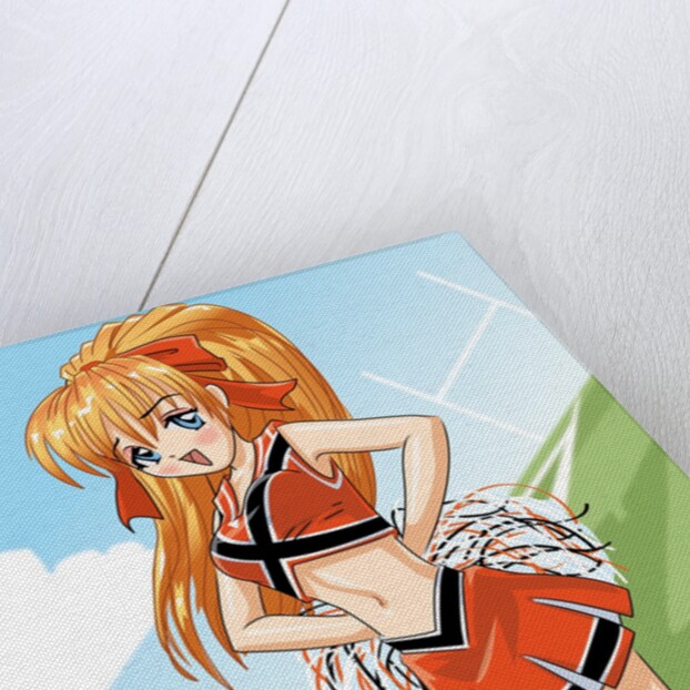 Anime Cheerleader by Anonymous