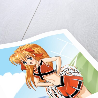 Anime Cheerleader by Anonymous