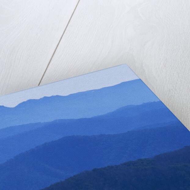 Mountain Ridges at Dawn in Australian Alps by Anonymous