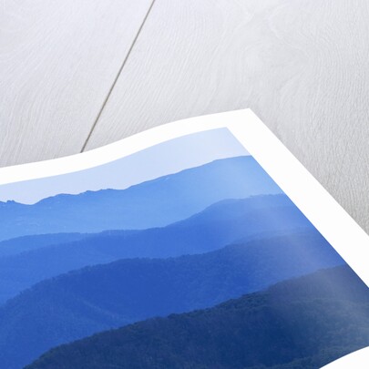 Mountain Ridges at Dawn in Australian Alps by Anonymous