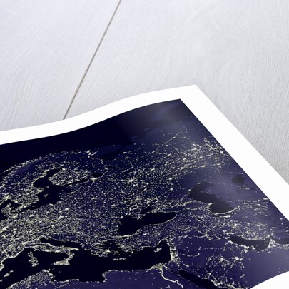 Europe at Night by Anonymous