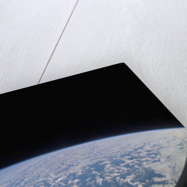 View of the Earth from the International Space Station by Anonymous