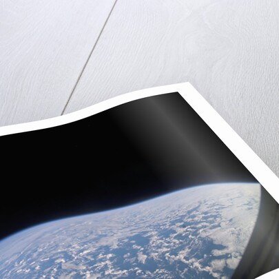 View of the Earth from the International Space Station by Anonymous