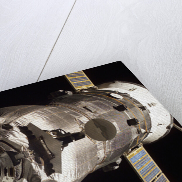 Space Vehicle Departing by Anonymous