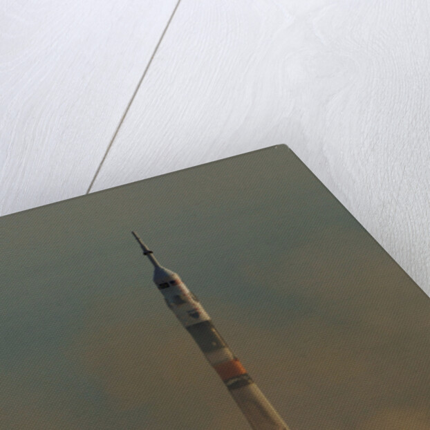 Soyuz Spacecraft Lifting Off by Anonymous