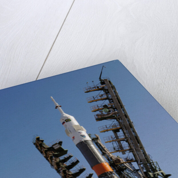 Soyuz on Launch Pad by Anonymous