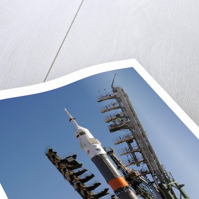 Soyuz on Launch Pad by Anonymous