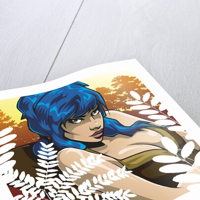 Anime Girl by Tristan Eaton