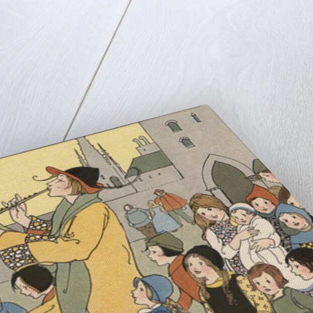 All the Little Boys and Girls in Hamelin Followed the Pied Piper by Margaret Evans Price
