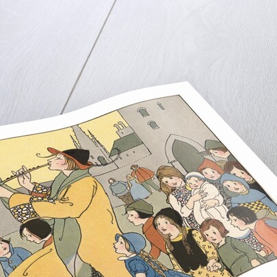All the Little Boys and Girls in Hamelin Followed the Pied Piper by Margaret Evans Price