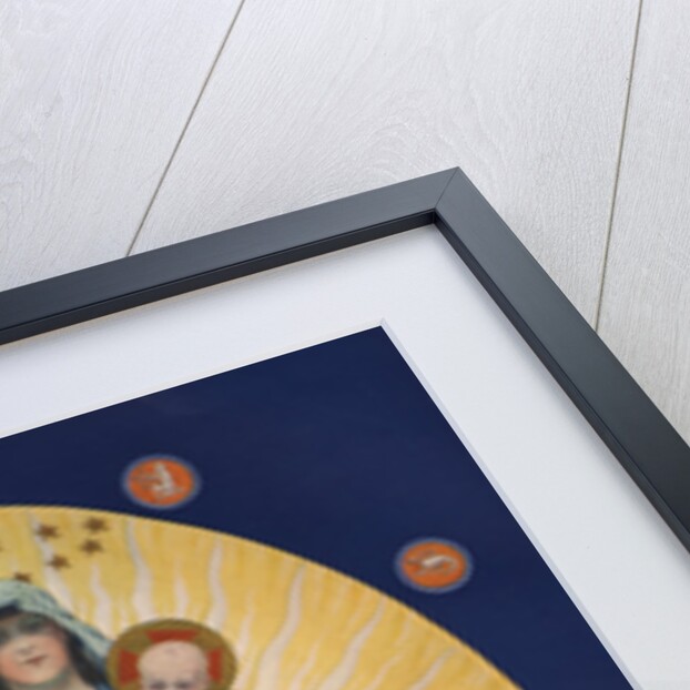 Celestial Virgin with Sun God in Her Arm by J. Augustus Knapp