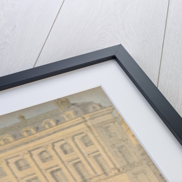 Illustration of Napoleon Standing Up to a Revolutionary Mob by Jacques Onfroy de Breville