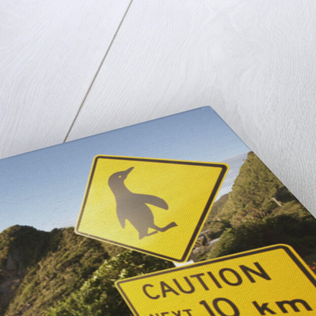 Penguin Crossing Sign by Anonymous