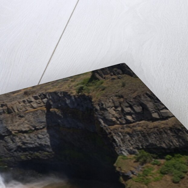 Rainbow in Mist of Waterfall by Anonymous