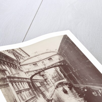 Ponte Dei Sospiri in Venice by Anonymous