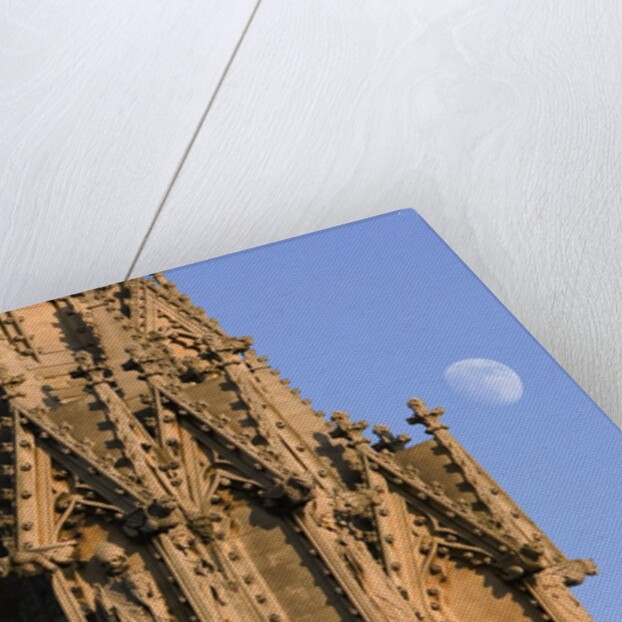 Moonrise Over St. Mary's Church by Anonymous