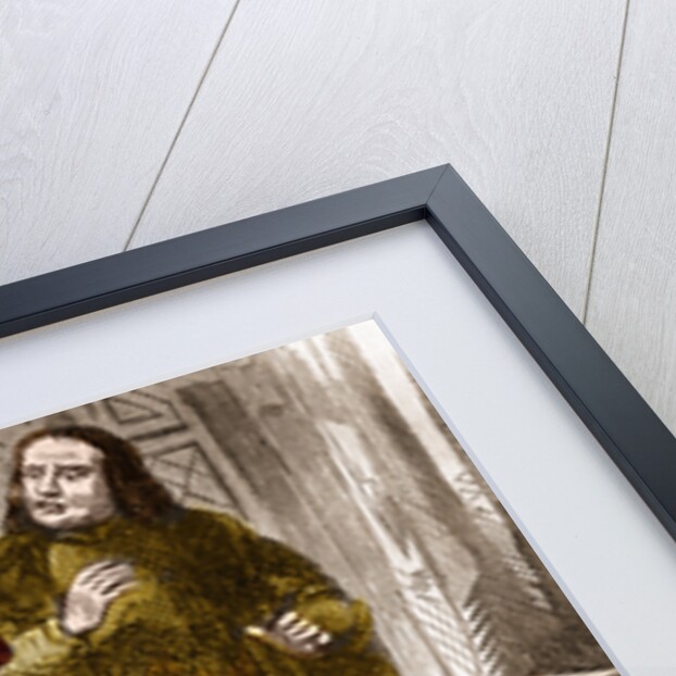 Illustration of a Prostitute in the Late Middle Ages by Anonymous