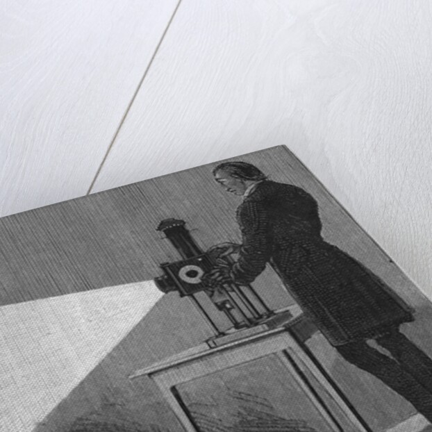 Illustration of Jean-Martin Charcot Using Light to Hypnotize a Patient by Anonymous