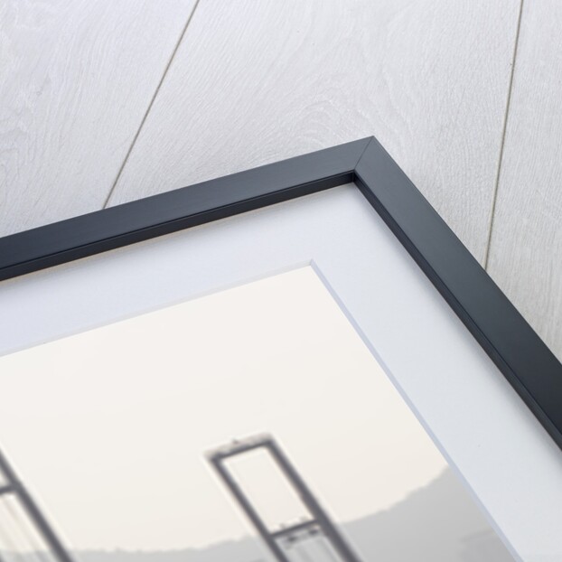 Cargo Cranes at Freight Terminal by Anonymous