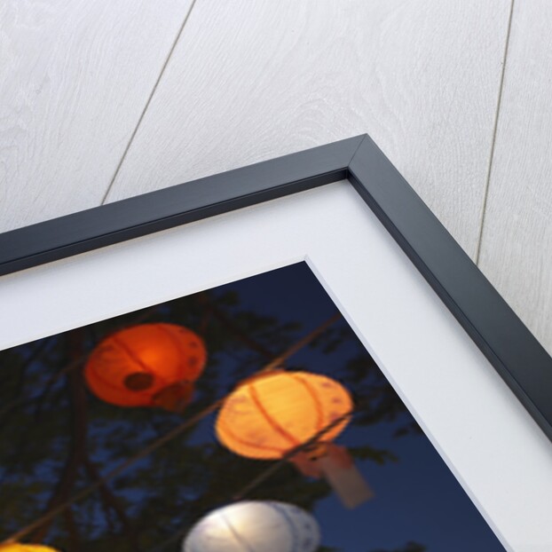 Paper Lanterns at Jangchung Park by Anonymous