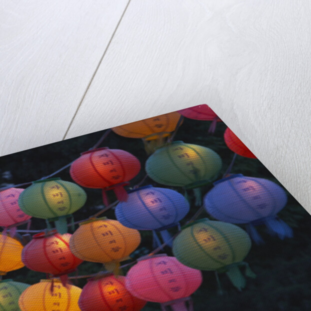 Paper Lanterns at Jangchung Park by Anonymous