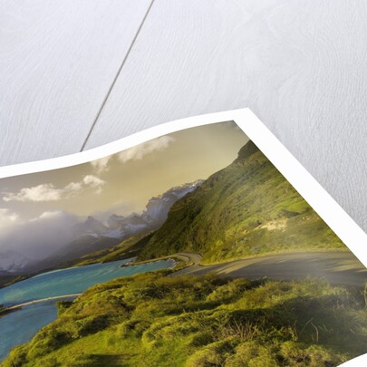 Lake Pehoe and Towers of Paine by Anonymous