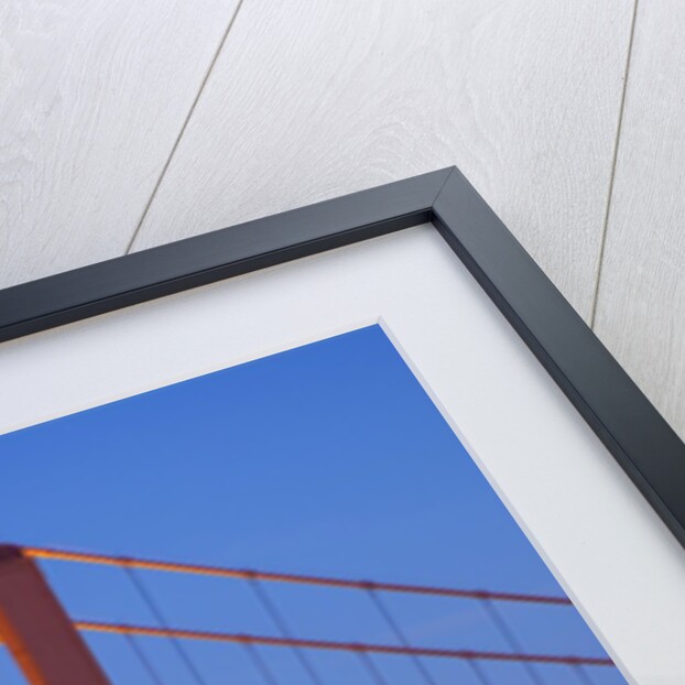 Tower of Golden Gate Bridge and San Francisco at Dusk by Anonymous