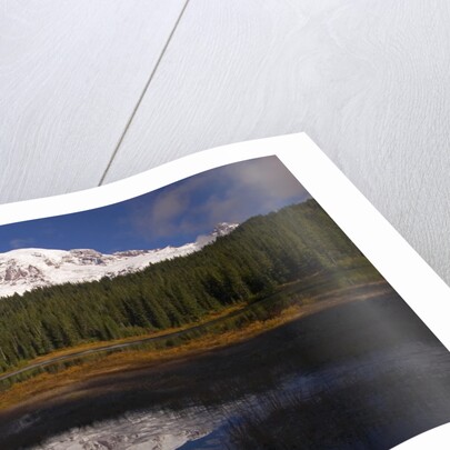 Mount Rainier and Reflection Lake by Anonymous
