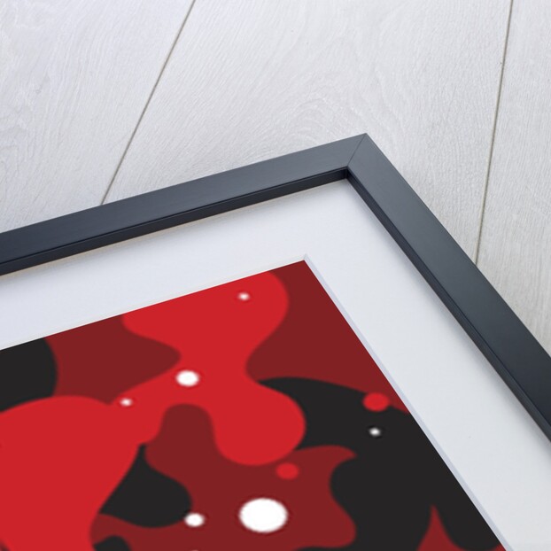 Red Camo by Tristan Eaton
