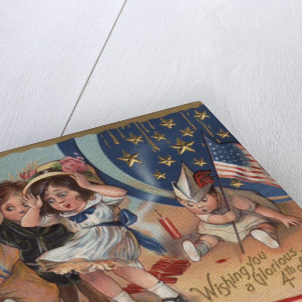 Wishing You a Glorious 4th of July Postcard by Anonymous