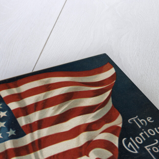The Glorious Fourth Postcard by Anonymous