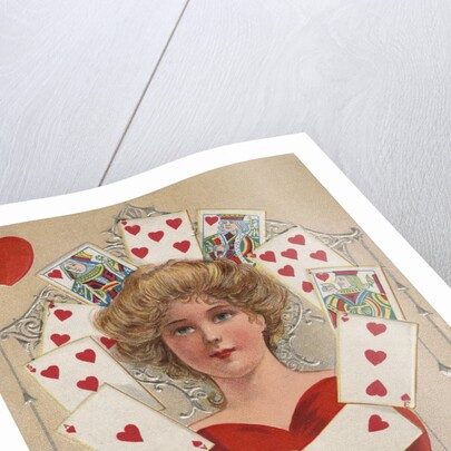 Queen of My Heart Postcard by Anonymous