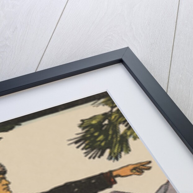 Illustration of Lewis and Clark in Louisiana Territory by J.L. Kraemer